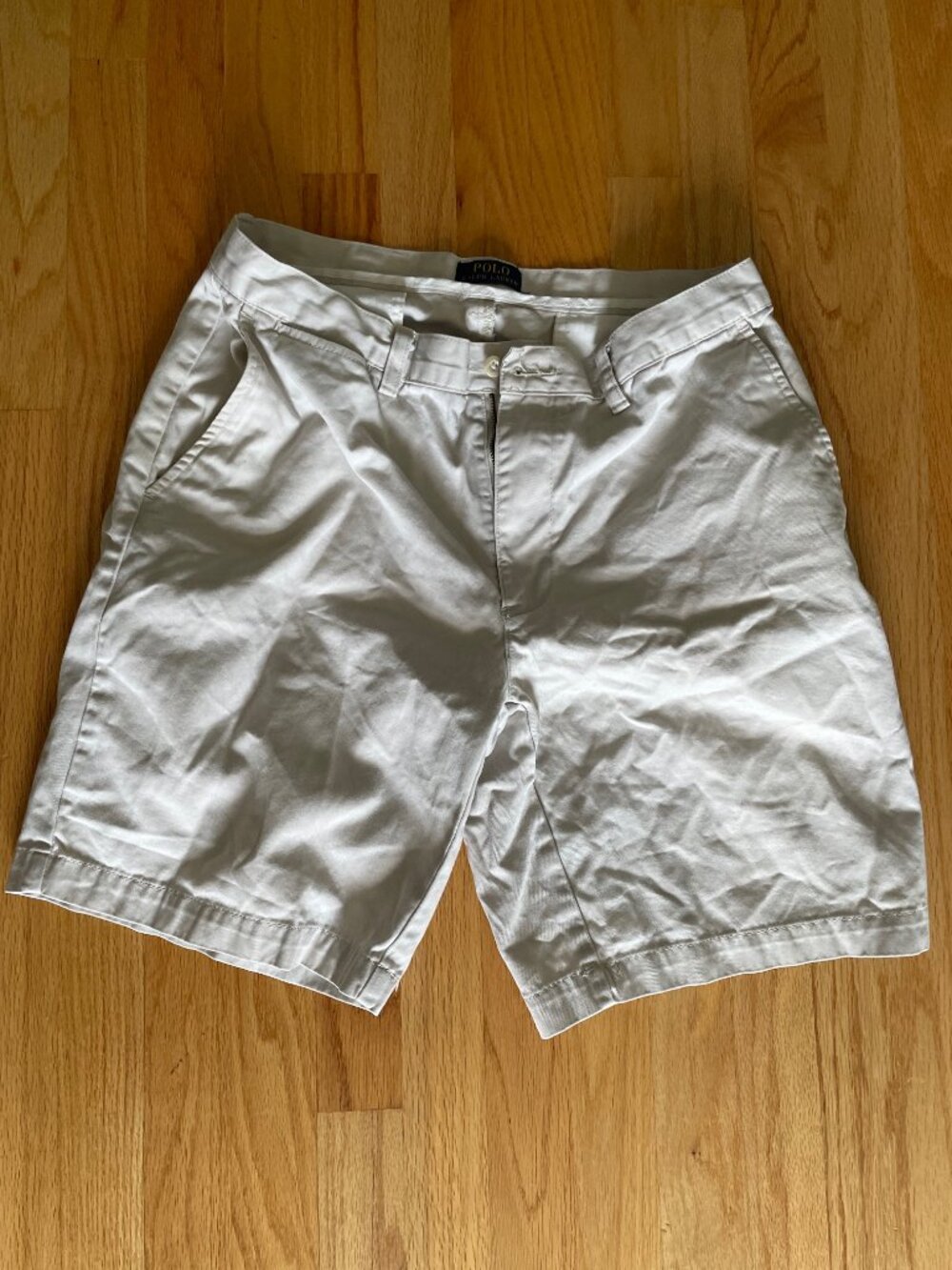 Polo Ralph Lauren Chino Shorts - 33 - Tan/Khaki